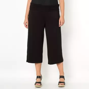 Брюки укороченные из вискозы