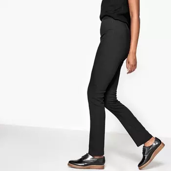 Брюки узкие с высокой талией