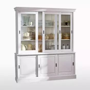 Буфет-посудный шкаф из массива сосны, Authentic Style