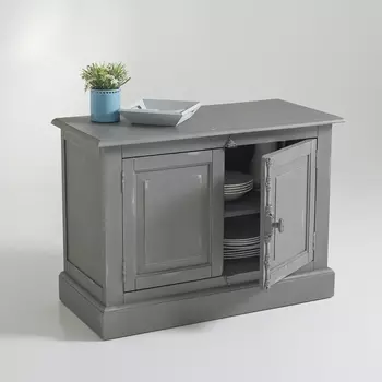 Буфет с 2 дверцами из массива сосны Eulali