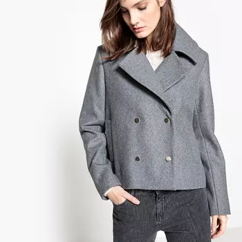 Бушлат короткий из шерсти