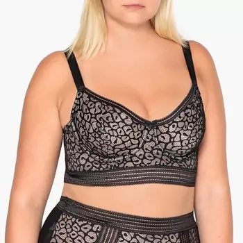 Бюстгальтер-бюстье из кружева