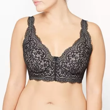 Бюстгальтер-бюстье в форме фуляр