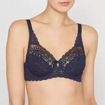 Бюстгальтер облегающий из кружева