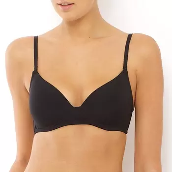 Бюстгальтер с треугольными чашечками без косточек