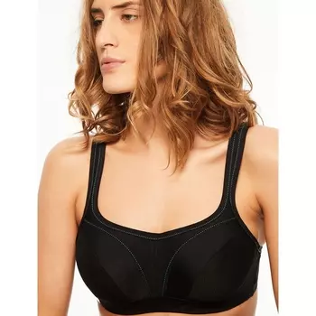 Бюстгальтер спортивный в горошек