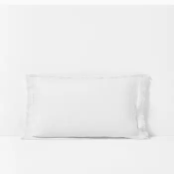 Чехол на подушку-валик из осветленного льна LINANGE