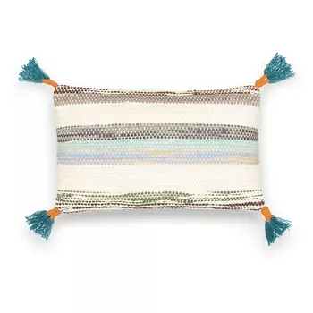 Чехол на подушку-валик из переработанного хлопка, Hamada