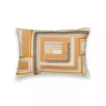 Чехол на подушку-валик с вышивкой, Samaty