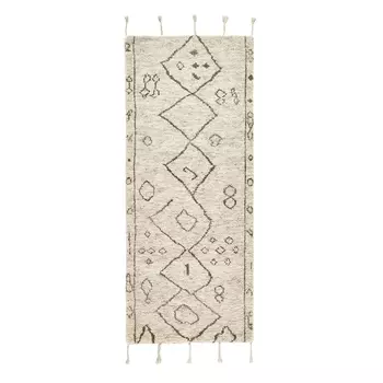 Дорожка ковровая для коридора в берберском стиле из шерсти, Padma