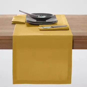 Дорожка столовая однотонная из полиэстера SCENARIO