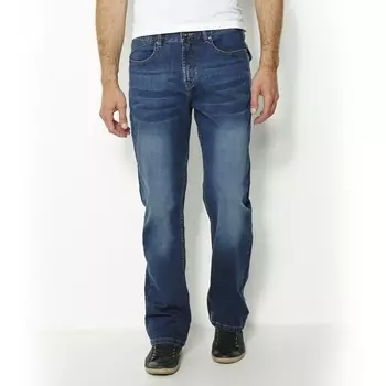 Джинсы из денима стретч, пояс с эластичными вставками по бокам