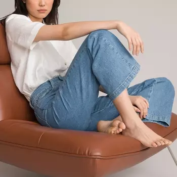 Джинсы-клеш LaRedoute