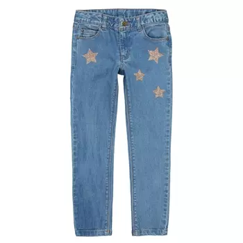 Джинсы скинни с блестящими звёздами 3-12 лет