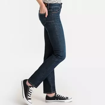 Джинсы скинни, темно-синие