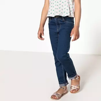 Джинсы узкие, 3-12 лет