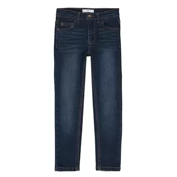 Джинсы узкие для детей с полным телосложением, 3-12 лет