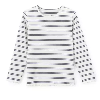 Футболка из трикотажа в полоску 3-12 лет