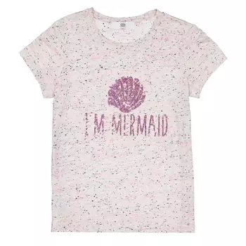 Футболка с блестками, 5-12 лет