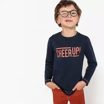 Футболка с длинными рукавами, 3-12 лет
