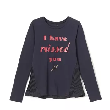 Футболка с длинными рукавами, 3 - 14 лет