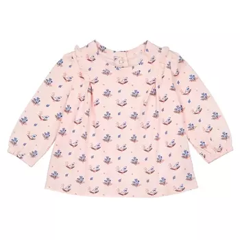 Футболка с длинными рукавами и рисунком, 1 мес. - 3 года