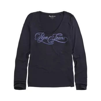 Футболка с длинными рукавами и рисунком спереди Marlène