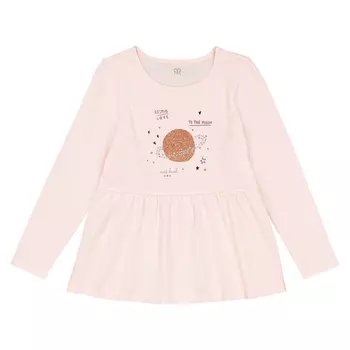 Футболка с длинными рукавами сверкающая луна 3-12 лет