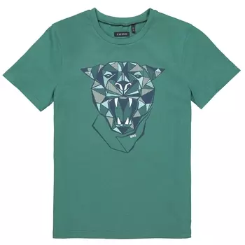 Футболка с графическим рисунком впереди, 4-14 лет