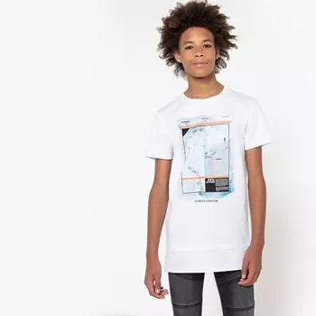 Футболка с короткими рукавами с принтом 10-16 лет