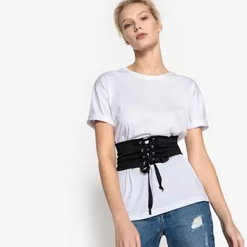 Футболка с корсетом