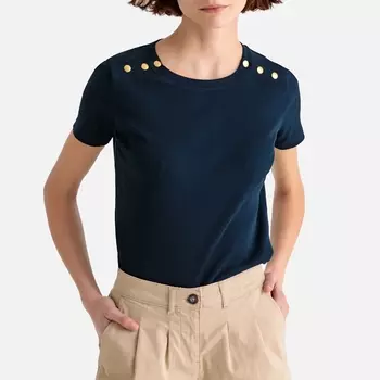 Футболка с круглым вырезом