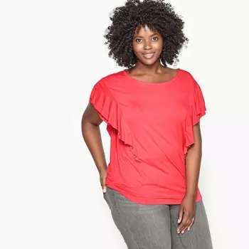 Футболка с круглым вырезом