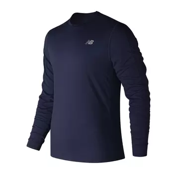 Футболка с круглым вырезом и длинными рукавами