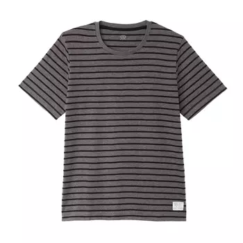 Футболка с круглым вырезом и короткими рукавами