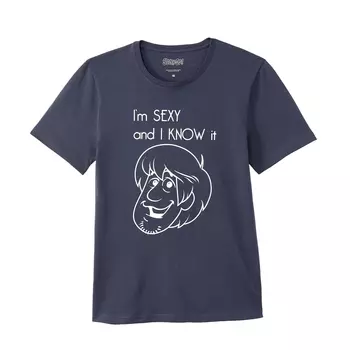 Футболка с круглым вырезом и короткими рукавами SCOOBY-DOO