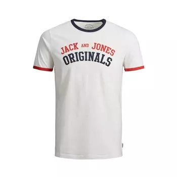 Футболка с круглым вырезом и рисунком спереди