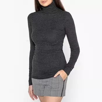 Футболка с отворачивающимся воротником PIPOUN