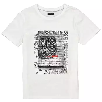 Футболка с принтом спереди XN10183 4-14 лет