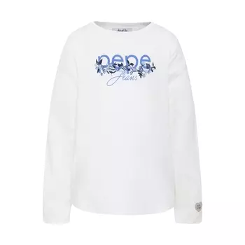 Футболка с рисунком и длинными рукавами, 8-16 лет