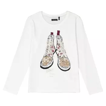 Футболка с рисунком кеды, 3-14 лет