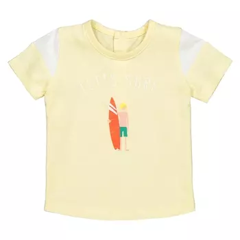 Футболка с рисунком серфингист, 1 мес. - 4 года