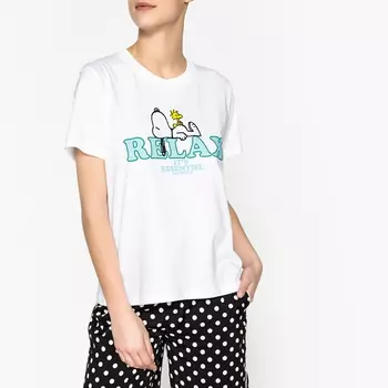 Футболка с рисунком SNOOPY PALEA