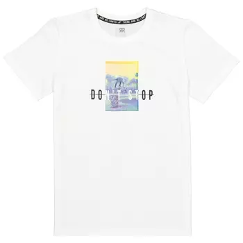 Футболка с рисунком спереди и сзади, знак Oeko-Tex, 10-18 лет