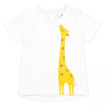 Футболка с рисунком жираф, 1 мес. - 4 года