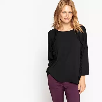 Футболка с воланом