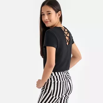 Футболка со шнуровкой 10-18 лет