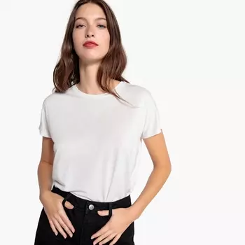 Футболка свободного покроя с короткими рукавами