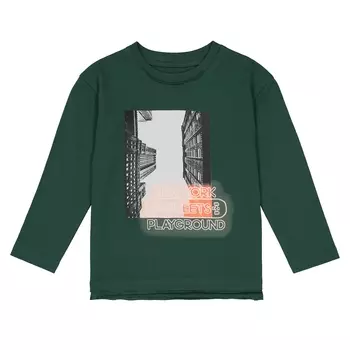 Футболка удлиненная, 3-12 лет