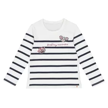 Футболка в полоску в морском стиле, 3-14 лет